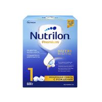 Смесь сухая молочная начальная адаптированная с рождения Premium 1 Nutrilon/Нутрилон 600г миниатюра