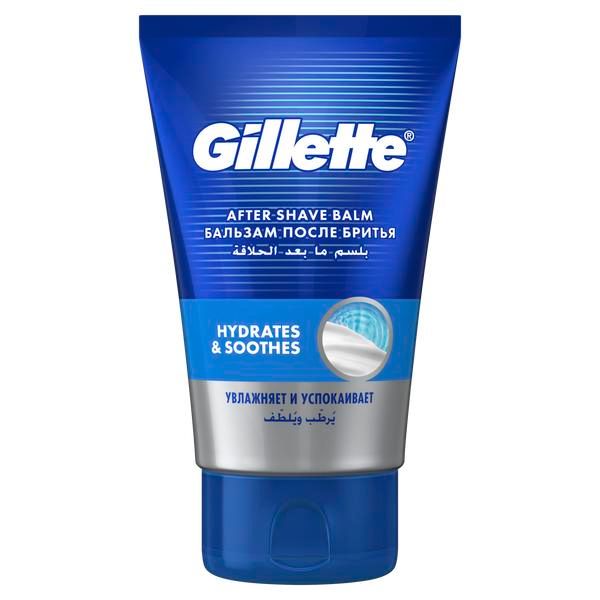 Средство после бритья Gillette (Жиллетт) Series Бальзам успокаивающий кожу, 100 мл.