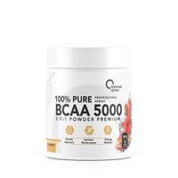 Аминокислоты БЦАА/BCAA 5000 Powder Клубника Optimum System/Оптимум систем 200г