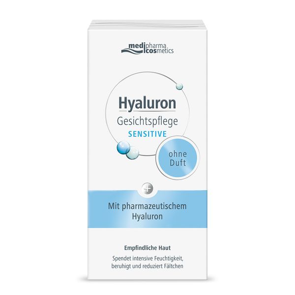 Крем для лица для чувствительной кожи Hyaluron Cosmetics Medipharma/Медифарма 50мл фото №2