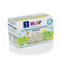 Чай органический без сахара для детей с 1 мес. Ромашка HiPP/Хипп 1,5г 20шт
