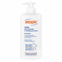 Гель для купания с головы до пяток Atopic/Атопик фл. 400мл