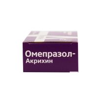 Омепразол-Акрихин капсулы кишечнорастворимые 20мг 30шт миниатюра фото №2
