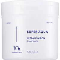 Пэды-тонер для лица увлажняющие Aqua ultra hyalron Missha 90шт