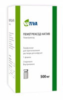 Пеметрексед-Натив лиофилизат для приг. раствора для инфузий 500мг, миниатюра