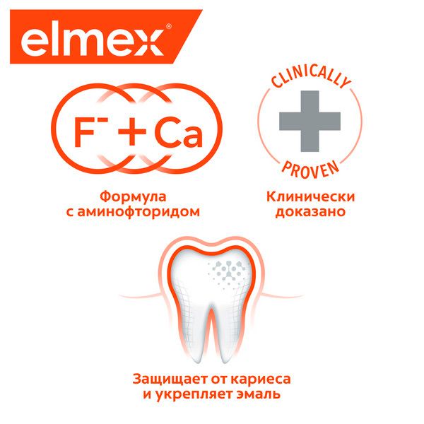 Паста зубная Защита от кариеса Elmex/Элмекс 75мл фото №7