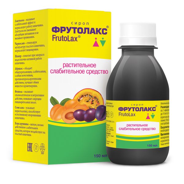 Фрутолакс сироп 150 мл