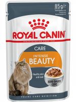 Корм влажный для кошек с чувствительной кожей или проблемной шерстью пауч соус Intense Beauty Royal Canin/Роял Канин 85г