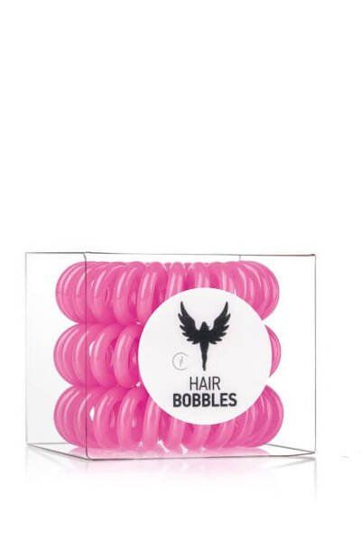 Резинка для волос розовая Hair Bobbles HH Simonsen