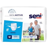 Подгузники-трусики для взрослых Active Seni/Сени 75-110см 1400мл 10шт р.M (2)