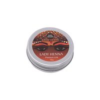 Краска для бровей темно-коричневая Premium Line Lady Henna