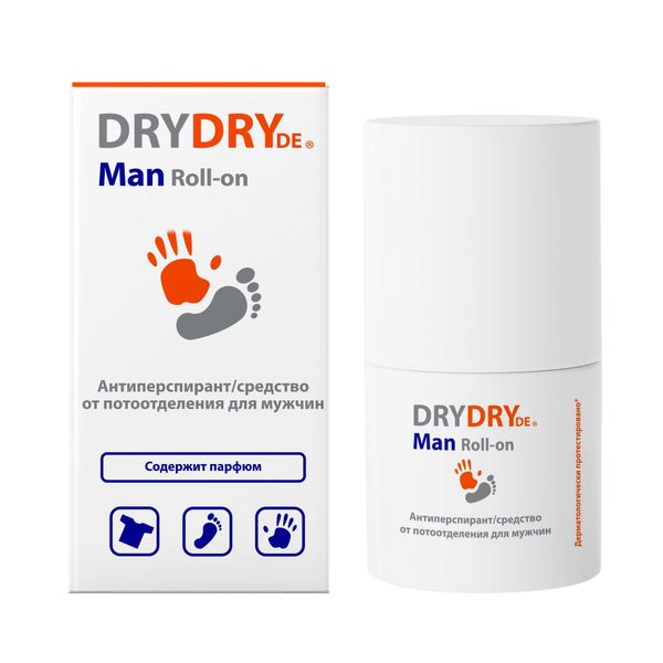 Антиперспирант от потоотделения парфюмированный для мужчин Man Dry DryДрай Драй фл 50мл 889₽
