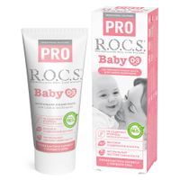 Паста зубная для детей от 0 до 3 лет R.O.C.S./РОКС Pro Baby Минеральная защита и нежный уход 45г миниатюра