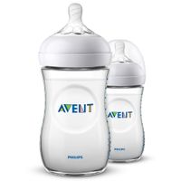 Бутылочка из полипропилена с силиконовой соской Philips Avent 260мл 2шт (SCF033/27) миниатюра