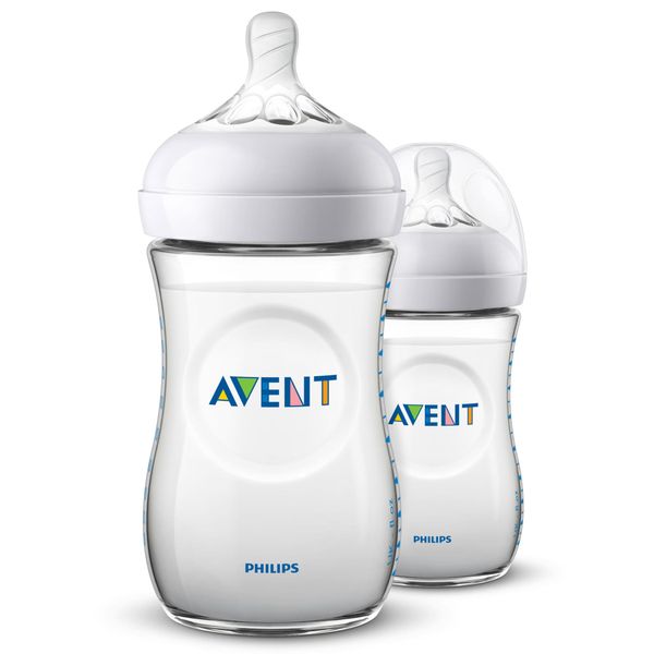 Бутылочка Philips Avent серии Natural 1 мес+, 260 мл, 2 шт. SCF033/27