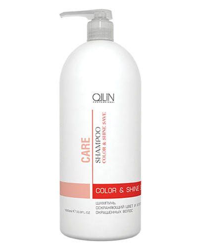 Купить Шампунь сохраняющий цвет и блеск окрашенных волос Color&Shine Save Shampoo Ollin Care 1000мл, ООО Техноголия , Россия