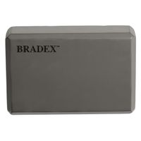 Блок для йоги серый Bradex/Брадекс миниатюра