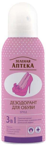 Дезодорант для обуви Женский Style Зеленая аптека Elfa Pharm 150мл ELFA PHARM Sp.z o.o. Chociw 1468578 - фото 1