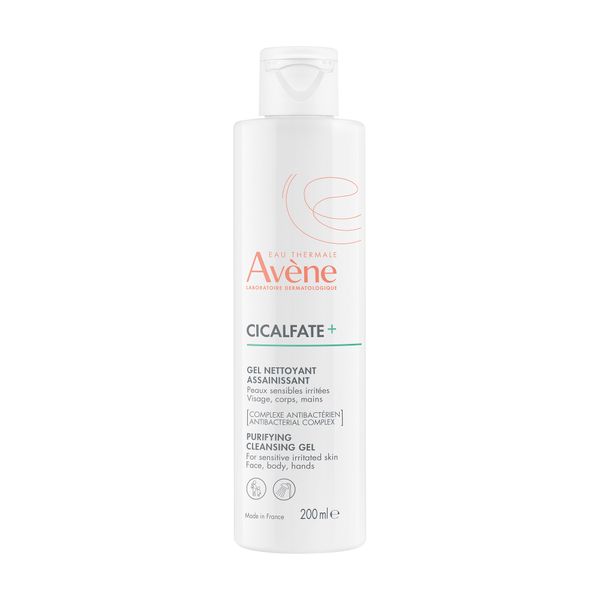 Гель для чувствительной и раздраженной кожи очищающий Cicalfate+ Avene/Авен 200мл гель для чувствительной и раздраженной кожи очищающий cicalfate avene авен 200мл