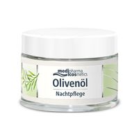 Крем для лица ночной Olivenol Cosmetics Medipharma/Медифарма банка 50мл миниатюра