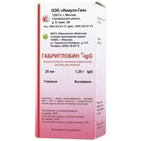 Габриглобин-IgG раствор для инфузий 25мл