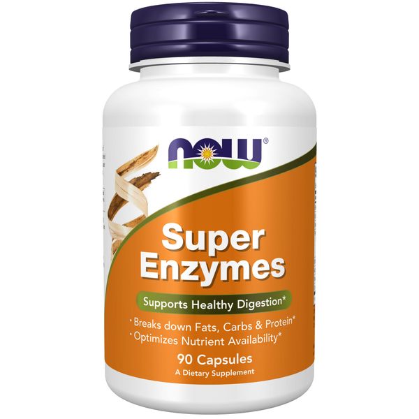 NOW (НАУ Фудс) Super Enzymes капсулы 800 мг 90 шт. NOW International 933433 NOW (НАУ Фудс) Super Enzymes капсулы 800 мг 90 шт. - фото 1