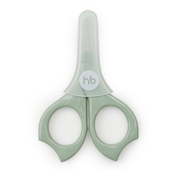 Ножницы для ногтей с колпачком светло-зеленый детские Happy Baby/Хэппи Беби фото №2