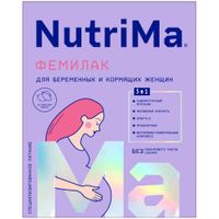 Продукт NutriMa Нутрима Фемилак для беременных и кормящих женщин сухой на молочной основе со вкусом манго 350г