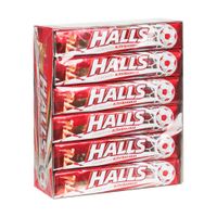 Карамель Halls (Холлс) леденцовая со вкусом клубники 12 упак., миниатюра