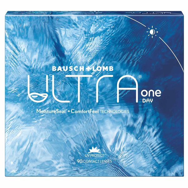 Линзы контактные однодневные Bausch+Lomb Ultra Oneday (-3.25/8.6/14.2) 90шт