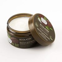 Маска для волос Питание & Восстановление Серия Organic Coconut, Ecolatier Green 250 мл миниатюра фото №3