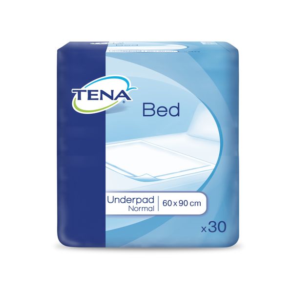 Пеленки TENA (Тена) Bed Underpad Normal 60x90 см. 30 шт. ЭсСиЭй Хайджин Продактс (Польша) 1089067 Пеленки TENA (Тена) Bed Underpad Normal 60x90 см. 30 шт. - фото 1