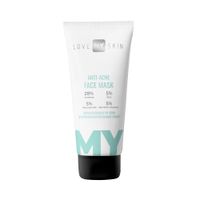 Маска для лица себорирующая глиняная Love my skin туба 75мл