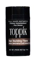 Пудра-загуститель для волос брюнет Toppik 3г миниатюра