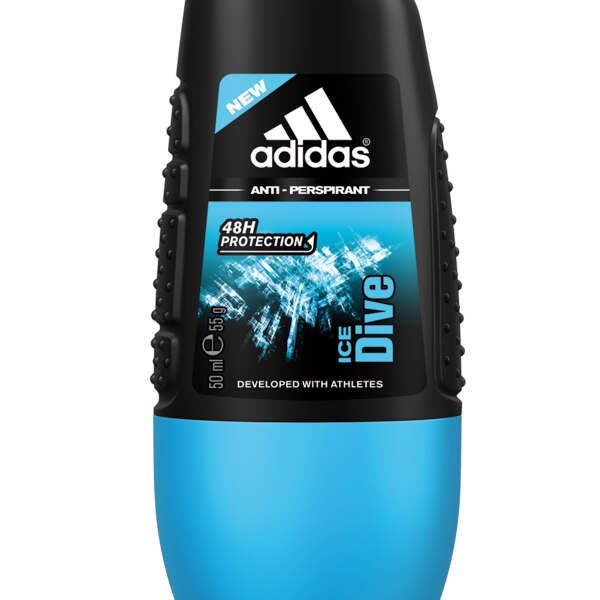 Дезодорант - антиперспирант роликовый Ice Dive Adidas 50мл фото №2