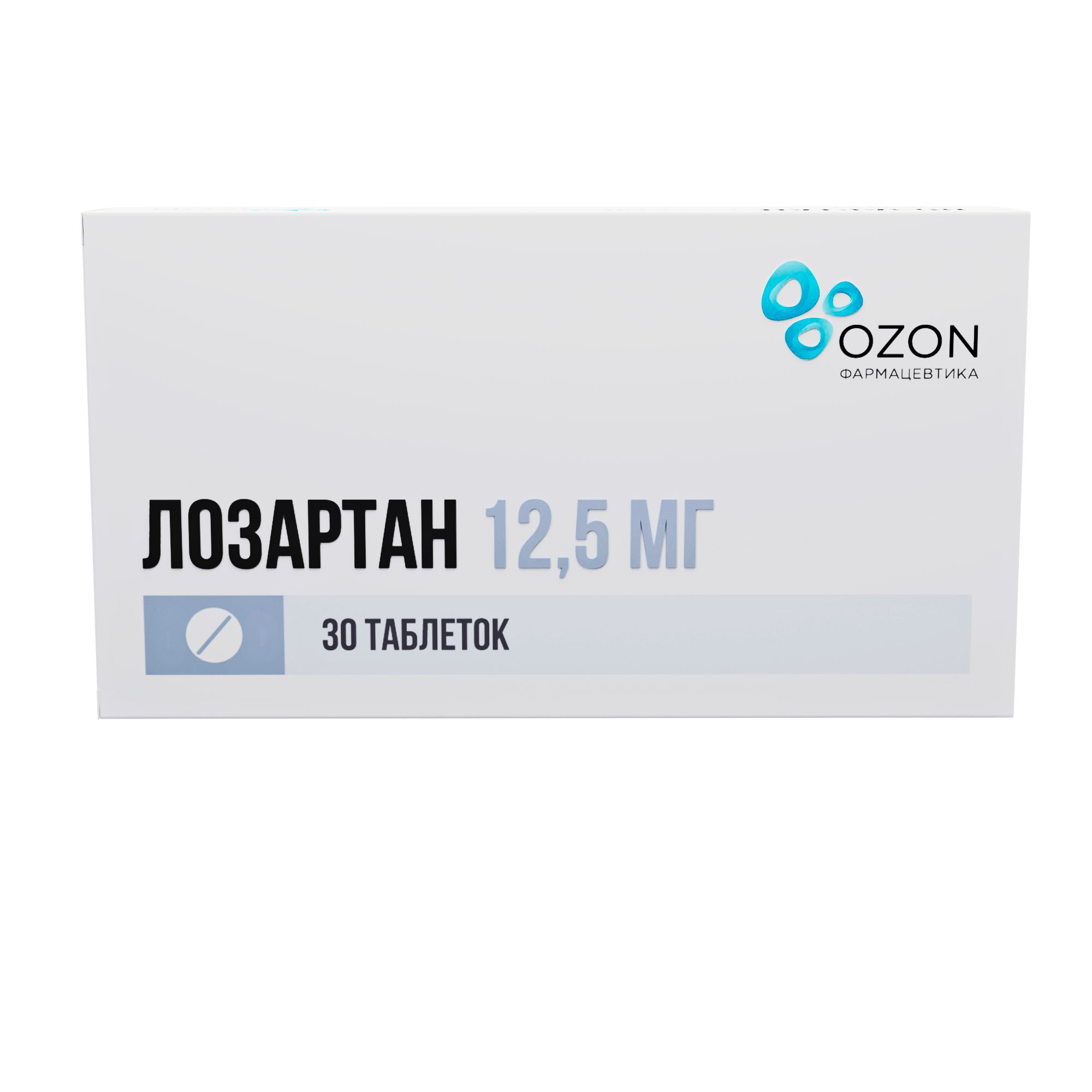 Лозартан таблетки п/о плен. 12,5мг 30шт - купить в Москве лекарство  Лозартан таблетки п/о плен. 12,5мг 30шт, официальная инструкция по  применению