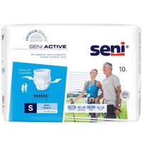 Подгузники-трусики для взрослых Active Seni/Сени 10шт р.S (1)