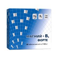 Магний+В6 Форте таблеки 1130мг 60шт, миниатюра фото №5