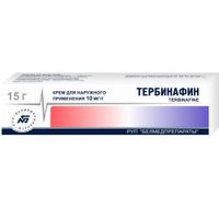 Тербинафин крем для наружного применения 1% 15г