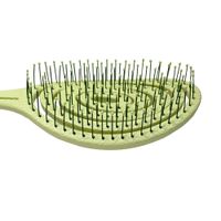 Расческа-био подвижная для волос зеленая Solomeya (5440-M2) миниатюра фото №4