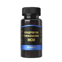 Хондроитин+Глюкозамин+МСМ капсулы 1000мг 60шт