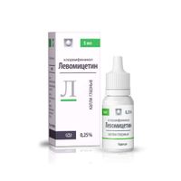 Левомицетин капли глазные 0,25% 5мл, миниатюра фото №3