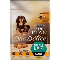 Корм сухой для взрослых собак мелких и карликовых пород, с высоким содержанием курицы Pro Plan Duo Delice 700г