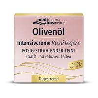 Крем для лица интенсив дневной легкий Роза LSF20 cosmetics Olivenol Medipharma/Медифарма 50мл