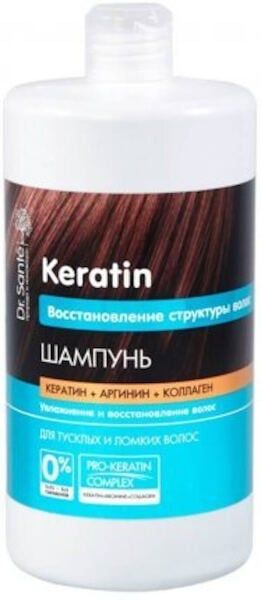 Шампунь для волос Keratin Elfa/Эльфа Dr. Sante 1л