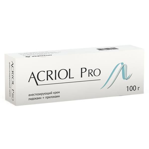 Акриол Про крем для местного и наружного применения 2,5%+2,5% 100г фото №3