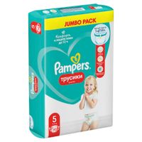 Подгузники-трусики для мальчиков и девочек Pants Pampers/Памперс 12-17кг 42шт миниатюра