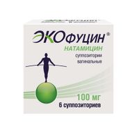 Экофуцин суппозитории вагинальные 100мг 6шт