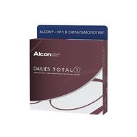 Линзы контактные Alcon/Алкон dailies total 1 (8.5/-8,00) 90шт
