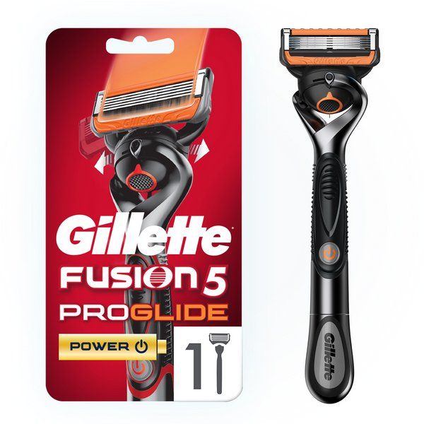 Бритва Gillette (Жиллетт) Fusion5 Proglide Power с 1 сменной кассетой (с элементом питания) одноразовая мужская бритва gillette blue3 3 шт